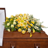 Our Radiant Remembrance Casket Spray is a heartfelt tribute to honor and