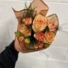 Beautiful custom arrangement of florals wrapped up for you to gift to