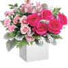 Keep them blushing with the most beautiful pink flower arrangement, elegantly displayed