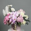 Beautiful floral gift in a box. French style glamorous and gorgeous. 