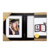Included with this stylish black and white standing frame are 170 letters