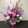 A fun mono-shaded collection of Lavender and purple hues, made of the