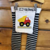 6-12 Months Trucking Baby Leggings
