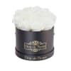 Rose Color: White
Rose Count: 13-14 Preserved Roses
Lifespan: 1 Year+
Box Dimensions: 7&quot;x 5

For