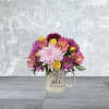 Designers choice mug arrangement with customizable color way. Upgrades for this arrangement