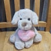 10&quot; Plush Puppy &quot;Love Ya&quot; on the Heart