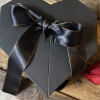 Beautiful black heart box . We can use any color you want