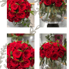 36 BEAUTIFUL RED ROSES IN THE GOLD CONTAINER 