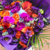 A magnificent deluxe bouquet designed with inspiration from the dazzling vitality of
