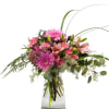 This cheeky pink mix of fabulous fresh flowers is a perfect gift