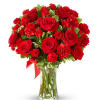 Let your love bloom with this beautiful, lush bouquet. This all red