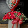 Celebrate love this Valentine&rsquo;s Day with our stunning &quot;Heartfelt Love&quot; arrangement. This