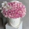 This beautiful arrangement filled with the pink roses to deliver your special