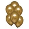 GOLD 
HELIUM-FILLED LATEX BALLOONS
STANDARD - QTY. 6