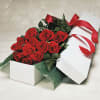 The Ultimate Romantic Gift.  One Dozen Spectacular Roses in a Box.