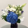 &quot;In this arrangement, the serenity of the color blue along with the