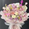 Valentine&rsquo;s Day&rsquo;s flowers 

fresh flowers 熊抱花束