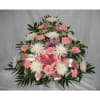 Lovely arrangement for funeral. Product ID: mumscarnalstroarr
