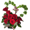 Show that special someone how you feel! This delightful design will get
