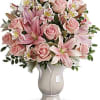 Tender as a rose, this soft pink arrangement is a beautifully feminine