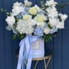A beautiful bouquet for a boy in blue, can also be made