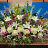 PODIUM ARRANGEMENT 154 BY TWIN TOWERS FLORIST IN ARLINGTON, VA.
