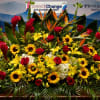PODIUM ARRANGEMENT 196 BY TWIN TOWERS FLORIST IN ARLINGTON VA