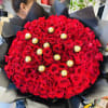 200 hundred Red Roses bouquet 