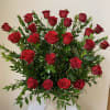 Two dozen of lovely red roses 