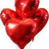 4 balloon 18&rdquo; into a beautiful bouquet