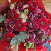 Indulge in the richness of deep crimson tones with our Crimson Elegance
