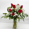 This classic expression emits sentiment and chivalry. All bouquets are arranged by