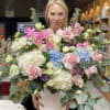 Big bouquet. Designed for any occasion, the combination of colors can be