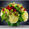 Mix flowers arrangements. Any bouquet can be in a vase or in