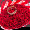 Imagine a stunning floral arrangement designed to leave an impression of grandeur