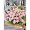 36 Roses Wrapped Round Bouquet: 3 Doz. Roses beautifully wrapped in our