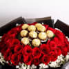 Rose Bouquet with  chocolate,   An Ideal Expression of Love