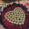 Ramo buchon with chocolates