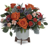 Sure to brighten a Fall day, Teleflora&#039;s Retro Brights Bouquet of radiant