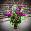 Stunning Stock features the soft fragrance and blooms of 13 Stock stems