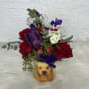 Cans full of love decorated with fresh seasonal flowers.

With our special and