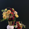 This Cute, Vibrant Flower arrangement is so dreamy with bold colors. 