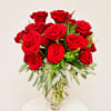 A lush classic rose bouquet arrangement.
Available in pink, white, and mixed colors.