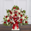 This timeless floor basket arrangement beautifully says what words alone can&rsquo;t express.