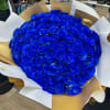 100 Roses Round Euro Bouquet: Fresh cut Roses with European style wrapping