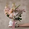 Floral Chic Sack Bouquet

Introducing our &quot;Floral Chic Sack Bouquet&quot;, a stylish arrangement