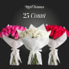 Our 25-count rose bouquet is perfect for making a statement making any