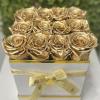 Eternal Roses Square Box: We stopped the clock for our preserved roses