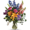 Color any occasion beautiful with this lovely bouquet of hydrangea, roses and