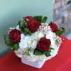 Take in the beauty of the red rose with this stunning floral